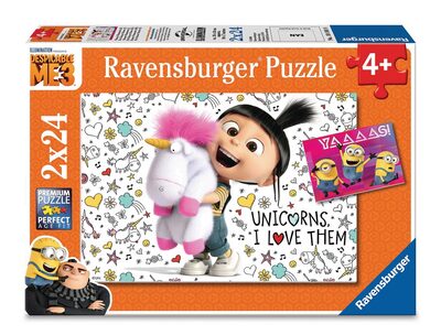 RAVENSBURGER 7811 Kinderpuzzle Agnes und die Minions