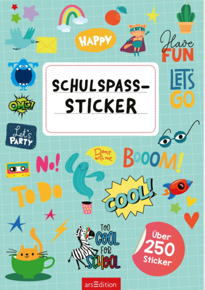 ARSEDITION 13333 Schulspaßsticker