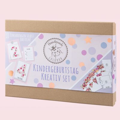 BELL TRADE 20001 Lulubug Handmade Kindergeburtstag Kreativ Set Mädchen