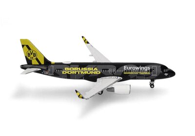 HERPA 538657 1:500 Eurowings Airbus A320 'BVB Mannschaftsairbus' (2025)