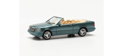 HERPA 430999 1:87 Mercedes-Benz 320 CE Cabrio mit Brabus Monoblock IV Felgen, beryll metallic