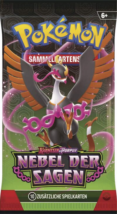 POKEMON 45920 PKM Pokémon KP06.5 Boosterbundle Karmesin & Purpur – Nebel der Sagen