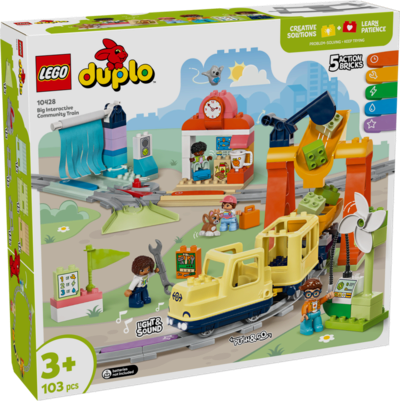 LEGO® DUPLO® 10428 Große interaktive Eisenbahn