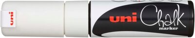 FABER-CASTELL 186401 Marker UNI CHALK MARKER PWE-8K weiß
