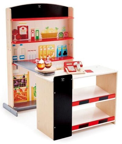 HAPE E3159 Kaufladen mit Kasse & Scanner
