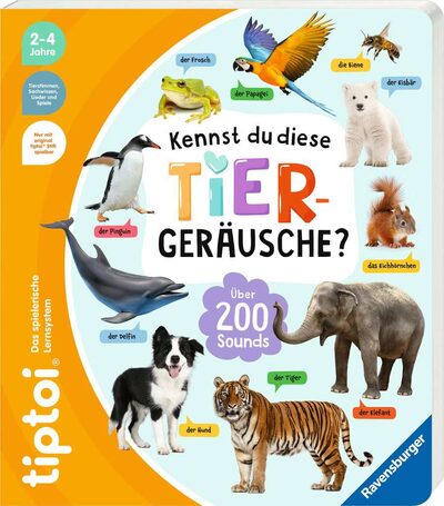 RAVENSBURGER 49303 tiptoi® Kennst du diese Tiergeräusche?