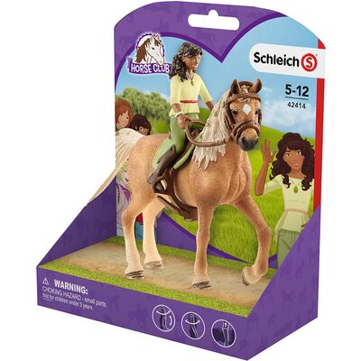 SCHLEICH 42414 Horse Club Sarah & Mystery