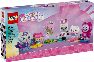LEGO® Gabby's Dollhouse 11215 Gabbys Katzenfreunde aus LEGO Steinen