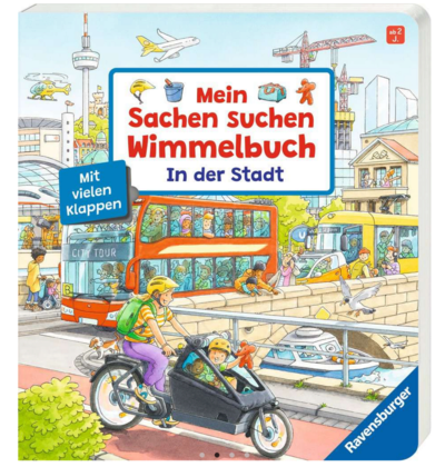 RAVENSBURGER 41882 Mein Sachen suchen Wimmelbuch: In der Stadt