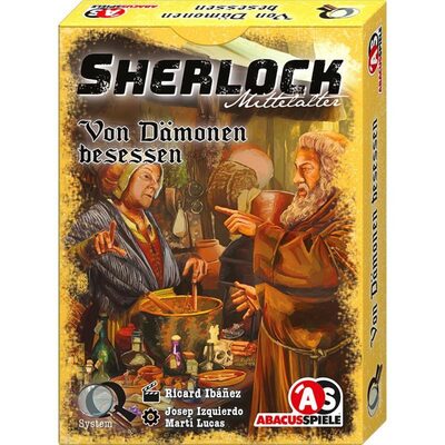 ABACUSSPIELE 48215 Sherlock Mittelalter – Von Daemonen besessen