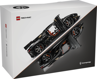 LEGO® Technic 42232 Koenigsegg Sadair's Spear Hypercar