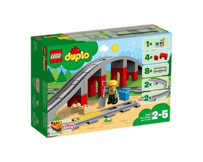 LEGO® DUPLO® 10872 Eisenbahnbrücke und Schienen