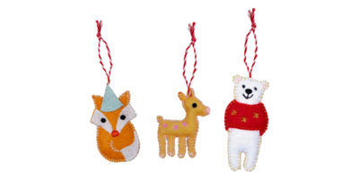 COPPENRATH 16059 Mini-Deko-Anhänger 'Weihnachtsgeschenke für Kinder', sortiert