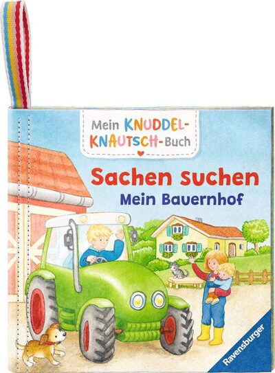 RAVENSBURGER 42100 Mein Knuddel-Knautsch-Buch: Sachen suchen. Mein Bauernhof