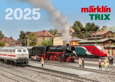 MÄRKLIN 19725 Märklin-/Trix-Wandkalender 2025