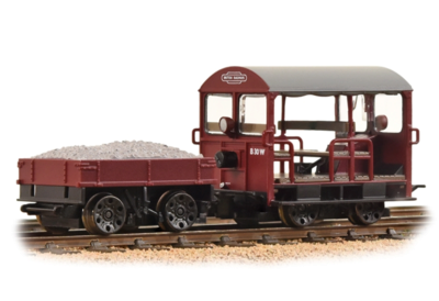 BACHMANN 32-991 BRANCHLINE H0 Wickham Type 27 Trolley Car BR Maroon, Ep. IV-V