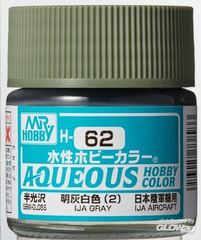 MR HOBBY - GUNZE H-062 Mr Hobby -Gunze Aqueous Hobby Colors (10 ml) IJA Gray [30