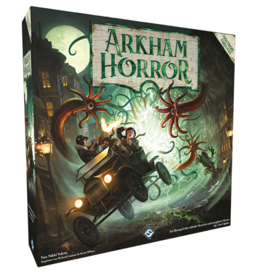 ASMODEE FFGD1034 Fantasy Fight Games Arkham Horror 3. Edition - Grundspiel