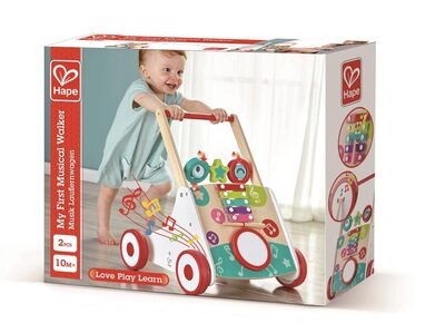 HAPE E0383 Musik Lauflernwagen