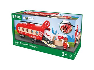 BRIO 63388600 Eisenbahn-Transporthubschrauber