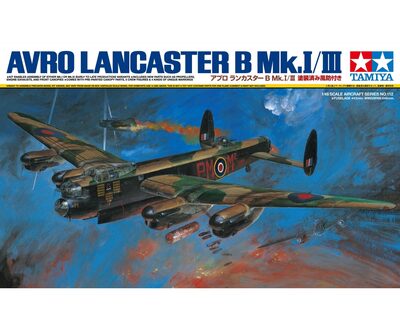 TAMIYA 300061112 1:48 Avro Lancester B Mk I/III