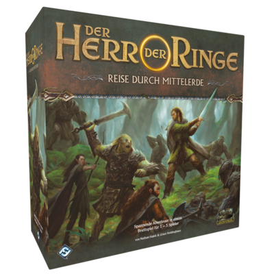 ASMODEE FFGD0168 Fantasy Fight Games Herr der Ringe: Reise durch Mittelerde