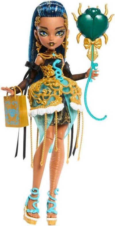MATTEL JBG76 Monster High schaurig schöner Geburtstag Cleo Puppe