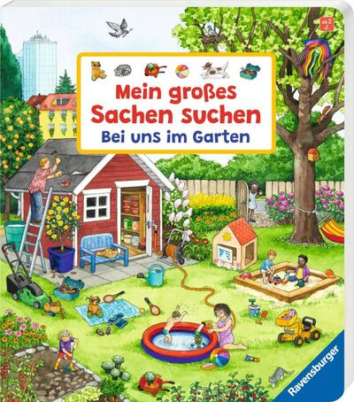 RAVENSBURGER 41845 Mein großes Sachen suchen: Bei uns im Garten
