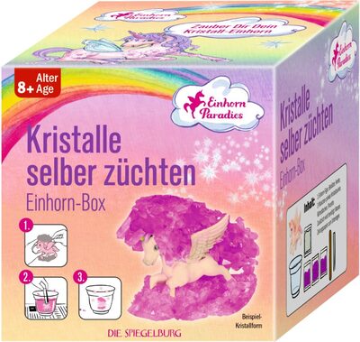 DIE SPIEGELBURG 18057 Kristalle selber züchten 'Einhorn-Box' - Einhorn-Paradies