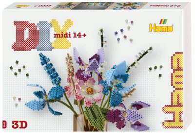 HAMA 3621 Art Blumenstrauß, 6000 Bügelperlen