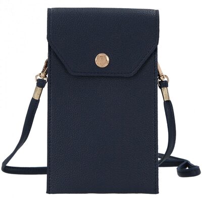 DEPESCHE 11968 TOPModel Handytasche Sichtfenster Dunkelblau