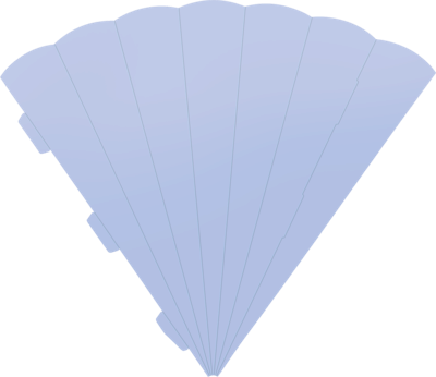 BRUNNEN 204870132 Schultüte Karton Eck 69 cm hellblau