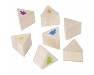 goki 56684 Memospiel Gewichte 6,7 x 6,7 x 5,8 cm, 12 Teile, Holz