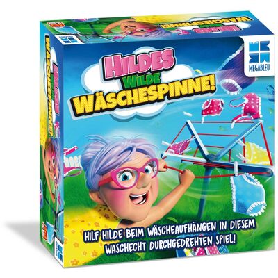 MEGABLEU 678494 Hildes wilde Wäschespinne