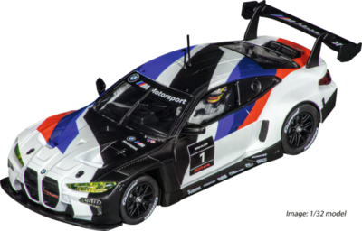 CARRERA 50051022 Carrera Hybrid KI Gaming Rennaction Fahrzeug 1:50 BMW M4 GT3 'BMW M Motorsport, No.1'
