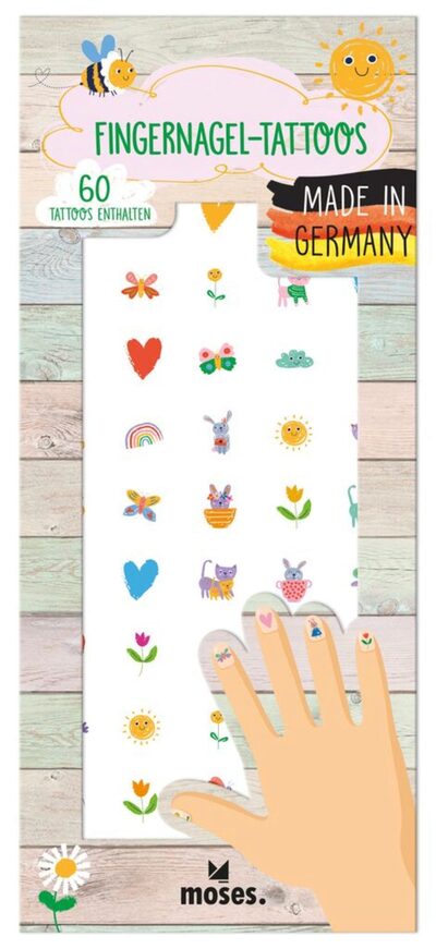 MOSES. VERLAG 25540 Fingernagel-Tattoos Frühling