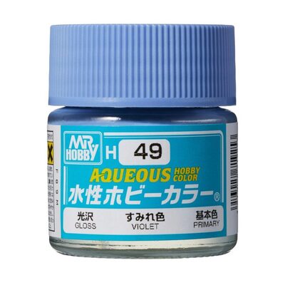 MR. HOBBY H-049 Aqueous Hobby Colors (10 ml) Violet