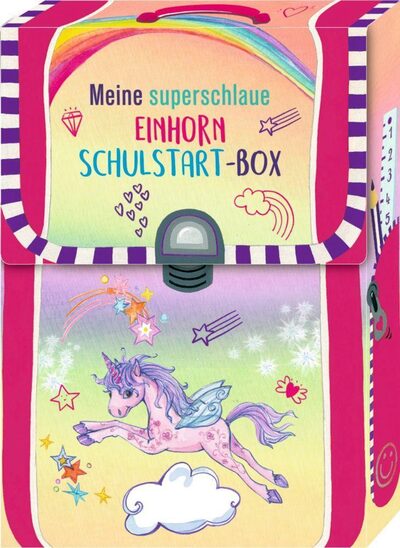 COPPENRATH 95478 Meine superschlaue Einhorn Schulstart-Box (Einhorn-Paradies)