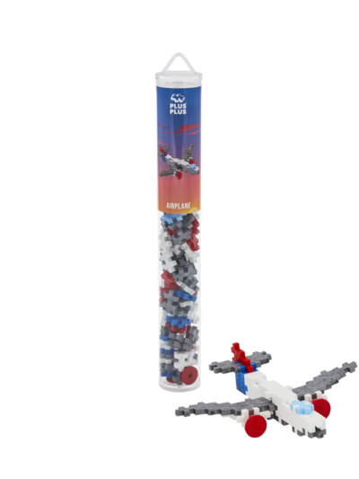 PLUS PLUS 4284 100 Kreativ Bausteine Flugzeug