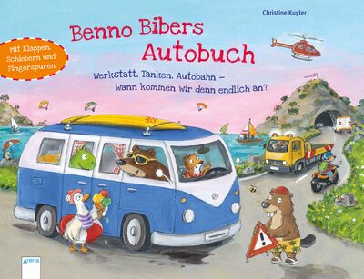 ARENA 3-401-71310-8 Kugler, Benno Bibers Autobuch. Werkstatt, Tanken,