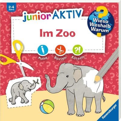 RAVENSBURGER 60041 Wieso? Weshalb? Warum? junior AKTIV: Im Zoo