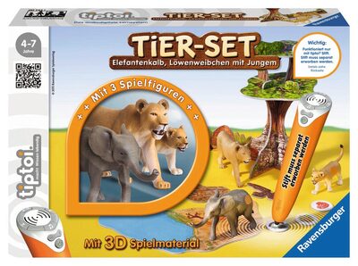 RAVENSBURGER 000743 tiptoi® Tier-Set Löwen