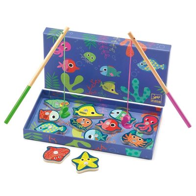 DJECO DJ01653 Angelspiele: Bunte Fische