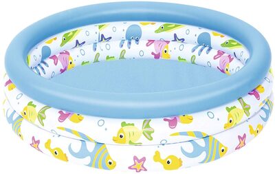 BESTWAY 51008 Pool Ocean Life 102 x 25 cm