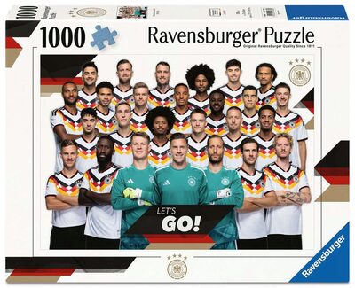 RAVENSBURGER 12001836 Erwachsenenpuzzle 1000 Teile - DFB - Die Mannschaft - DFB Nationalmannschaft Fußball-WM 2026