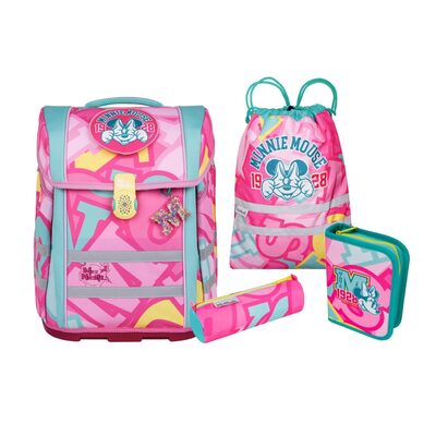 MCNEILL 9658271000 Schulranzen-Set PERFECTO, 5tlg. DISNEY – MINNIE MOUSE -Kollektion 2025-