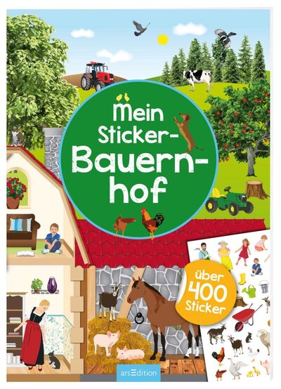 ARSEDITION 131213 Mein Sticker-Bauernhof: Über 400 Sticker