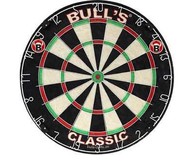 BULL'S 68229 BULL'S Classic Bristle Dart Board