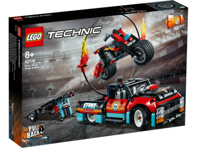 LEGO® Technic 42106 Stunt-Show mit Truck und Motorrad