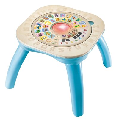 VTECH 80-617204 2-in-1 Interaktiver Spieltisch mit Holzplatte